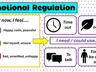 Emotional Regulation Worksheet