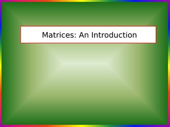 FM - Matrices - PTH