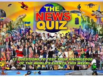 CURRENT THIS WEEK The News Quiz November 18th - 25th 2024 Form Tutor Time Current Affairs