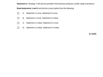 A Level Income Elasticity of Demand Question Paper