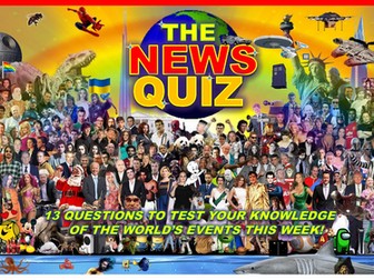 The News Quiz November 25th - December 2nd 2024 Form Tutor Time Current Affairs