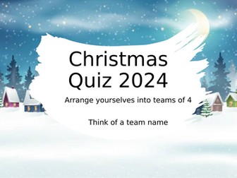 The BIG Christmas Quiz 2024