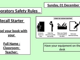 Laboratory Safety