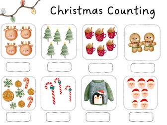 Christmas Counting Sheet