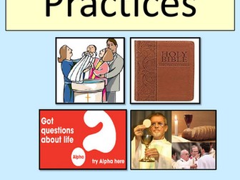 GCSE Christian practices guide and workbook