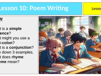 Adventure Poetry  Poem Writing