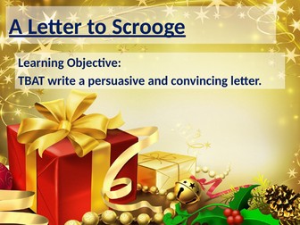 A Letter To Scrooge - A Christmas Carol