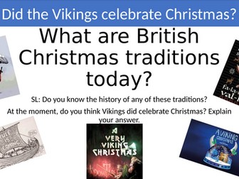 How have the Vikings influenced Christmas?