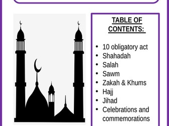 Revision guide - Living the Muslim  life - Edexcel spec B