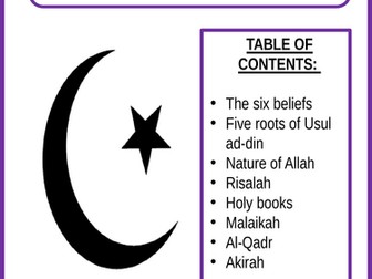 Revision guide - Muslim beliefs - Edexcel spec B