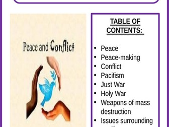 Revision guide - Peace and conflict - Edexcel spec B