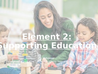 T Level: Education and Early Years ELEMENT 2