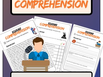 Reading Comprehension - Governor + Solutions