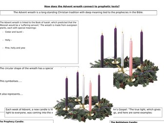 Y8: KS3 CATHOLIC RED: Prophecy and Promise - How is Advent connected to prophecy?