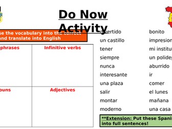 KS3 Spanish - Viva 2 Module 1 - Las vacaciones