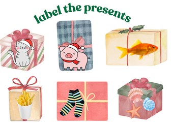 Label the presents