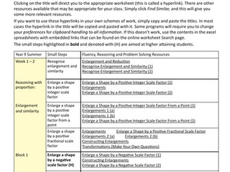 10ticks - Year 9 Summer Term Mapping to White Rose (v3)
