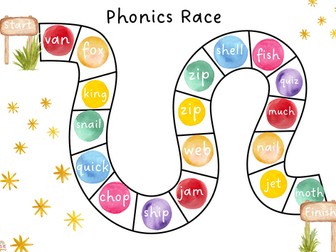 Phonics Race - Phase 3