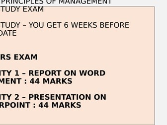 BTEC LEVEL 3 BUSINESS UNIT 6 EXAM GUIDE