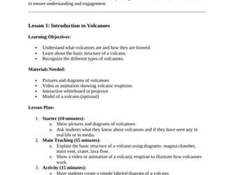 Volcanoes and their impact of settlement