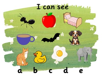 Initial Letter Sound Mats