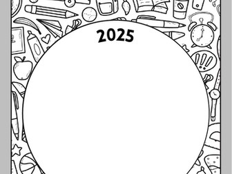 2025 New Year activity pack