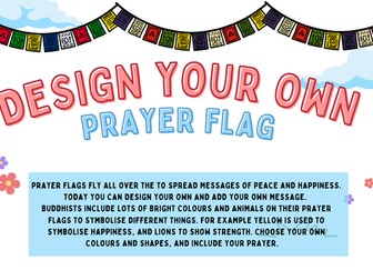 Prayer Flag Activity