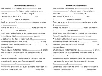 GCSE Physical Landscapes: RIVERS