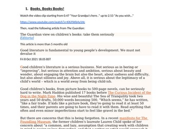 MYP English Language and Literature E Assessment Practice Paper x 2