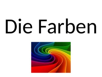 Colours / die Farben