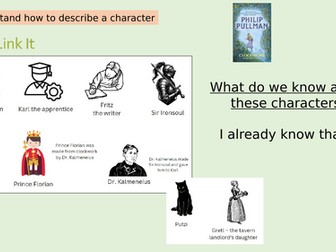 English unit Year 5- Flashback Narrative based on Clockwork