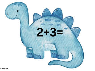 Dinosaur - Number bonds to 5