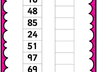 St. Valentines Day One more, one less (1-100) KS1 Maths