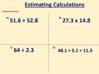 Rounding and Estimation
