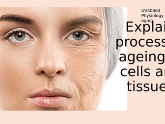Process of ageing in cells and tissues