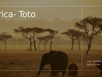 Africa Toto Revision