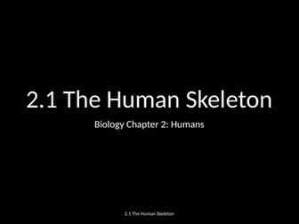 Slides: Cambridge Checkpoint and Beyond - Biology Secondary 1 (Year 7) Chapter 2 Humans