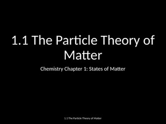 Slides: Cambridge Checkpoint and Beyond - Chemistry Secondary 1 (Year 7) Chapter 1 States of Matter