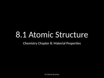 Slides: Cambridge Checkpoint and Beyond - Chemistry Secondary 1 (Year 9) Chapter 8 Material Properti