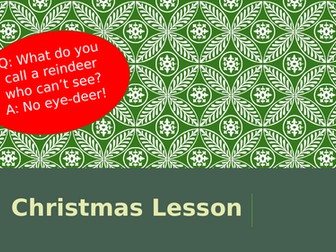 Christmas Drama Lesson
