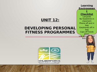 BTEC Developing Personal Fitness Programmes