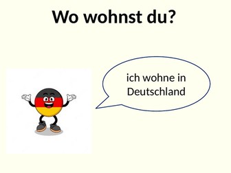 Wo wohnst du?