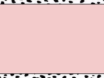 PowerPoint Template (Dalmatian Print)