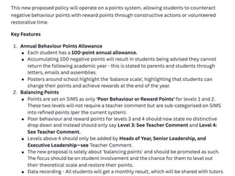 Reward and Behaviour Policy Tipping the Scales