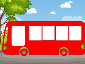 Phonics - bus phoneme frame