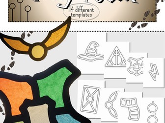 Art : Window Decor: Suncatcher - Harry Potter