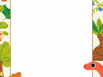EYFS Dinosaur resources