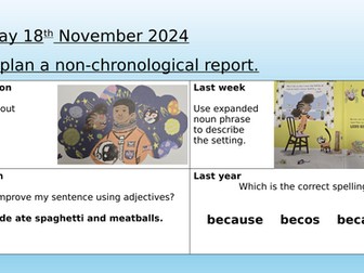 Look Up English Writing Unit