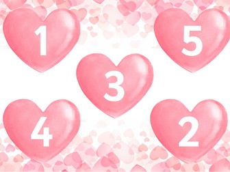 Valentine Heart Counting