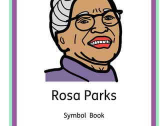 Rosa Parks Colourful Semantic CIP Widgit